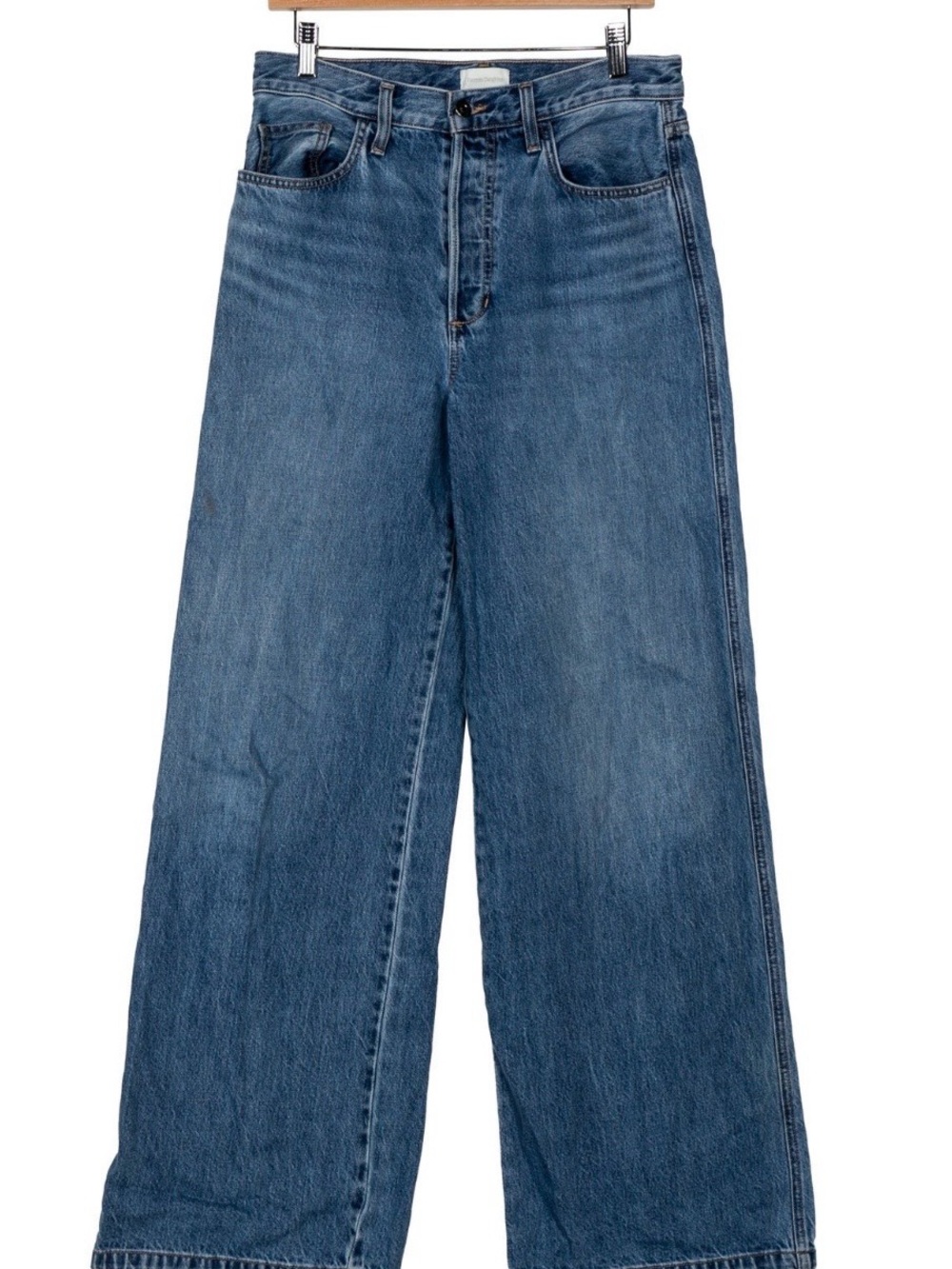 Classic Wide-Leg Women's Jeans - Blue